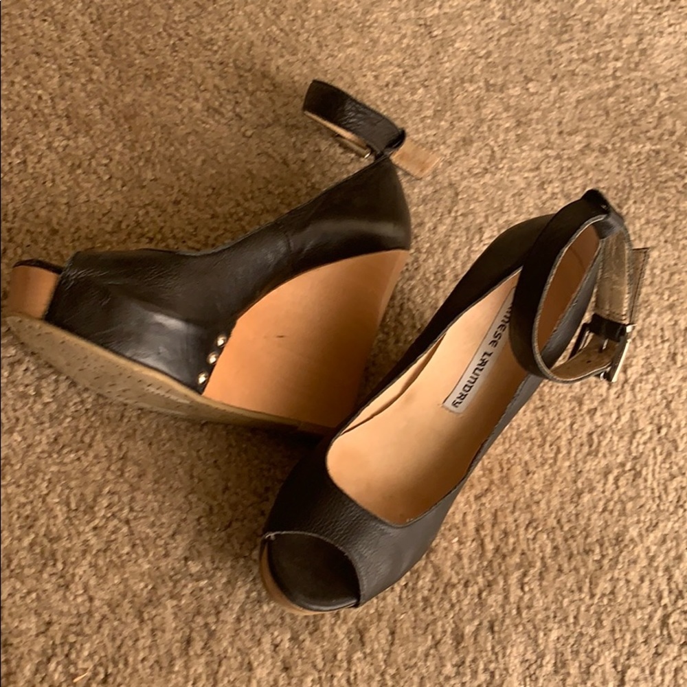 Chinese Laundry Wedge with ankle strap